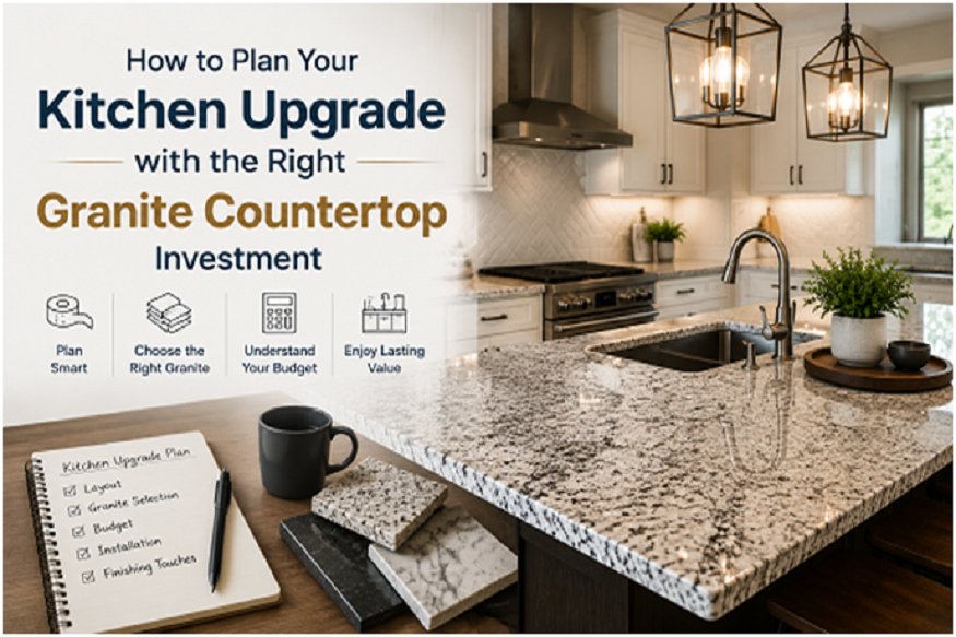 How to Plan Your Kitchen Upgrade with the Right Granite Countertop Investment
